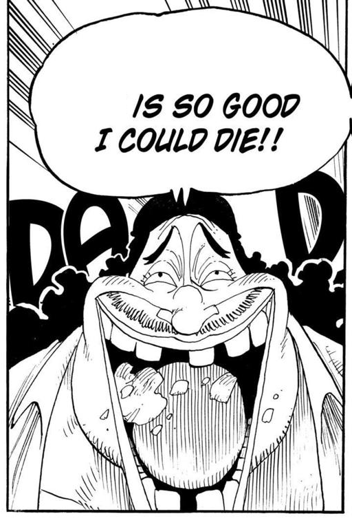 blackbeard as he appears in this cherry pie is so good i could die comic panel